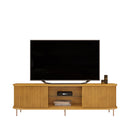 Rank com Painel para TVs até 75" MDF 2 Portas Atlas DJ Móveis