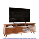 Rack para TV até 70" 1 Porta de Correr Flow DJ Móveis