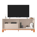 Rack para TV até 55" 01 Porta 01 Gaveta Mondrian Caemmun