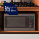 Balcão para Cooktop 1 Porta 1 Gaveta Macadamia Telasul