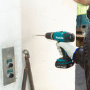 Furadeira e Parafusadeira Impacto Makita 2 Baterias 18V Maleta DHP453Y001