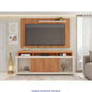 Rack com Painel Para TVs até 60" MDP 2 Portas New Oscar Caemmun