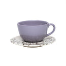 Aparelho de Jantar 20 Peças em Cerâmica com Estampa Unni Lilac Oxford