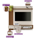 Painel para TV até 55” 1 Porta Basculante Alvorada Linea Brasil