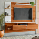 Painel para TV até 55" com Espelho e Prateleiras Intense Lukaliam