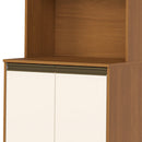 Torre Quente 1 Nicho para Forno 4 Portas MDP e MDF Venaly Henn