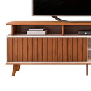 Rack para TV até 70" 1 Porta de Correr Flow DJ Móveis