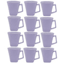 Conjunto de Canecas 12 Peças em Cerâmica 220ML Mini Quartier Oxford