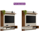 Painel para TV até 55” 1 Porta Basculante Alvorada Linea Brasil