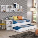 Sofá Cama Cimol Bibox Helena MDF com Escrivaninha