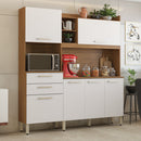 Cozinha Compacta 6 Portas 2 Gavetas Select Demobile