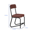 Conjunto de Mesa 4 Cadeiras Tampo MDF com Assento Estofado Versalhes Fabone