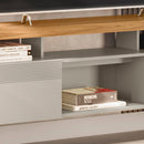 Rack para TV até 70" 2 Portas de Correr MDP e MDF Esmeralda Linea Brasil