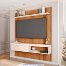 Painel para TV até 55" com Porta Deslizante Jade Caemmun