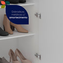 Sapateira 1 Porta com Espelho Versa Home Telasul