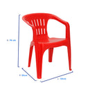 Conjunto de Mesa + 4 Cadeiras Plástico Tramontina