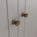 Guarda-Roupa Casal 6 Portas Bater 4 Gavetas Americano Henn Roupeiro