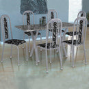Conjunto de Mesa 6 Cadeiras Tampo Granito Athenas Fabone