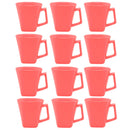 Conjunto de Canecas 12 Peças em Cerâmica 220ML Mini Quartier Oxford