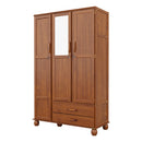 Guarda-Roupa Solteiro 3 Portas Bater 2 Gavetas Clean Serpil Roupeiro