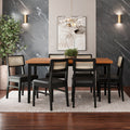 Conjunto Sala de Jantar Com Mesa e 6 Cadeiras Madeira Maciça Viena