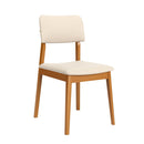 Conjunto Sala de Jantar Com Mesa e 8 Cadeiras Madeira Maciça Rose - 200 x 100cm